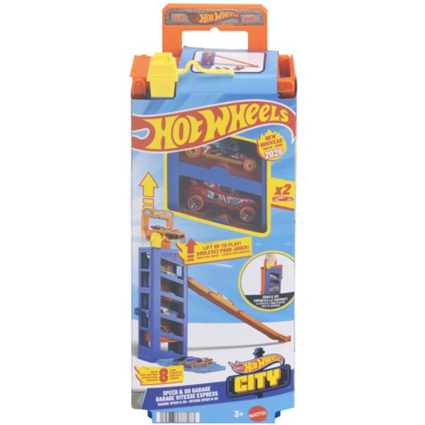 Фото - Игровой набор Hot Wheels Гараж со спуском в ассортименте (JMJ52)